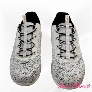“Skechers Women’s Vapor Foam Lite Memory Foam Shoes Sz 9.5 Speckled Two-Tone”